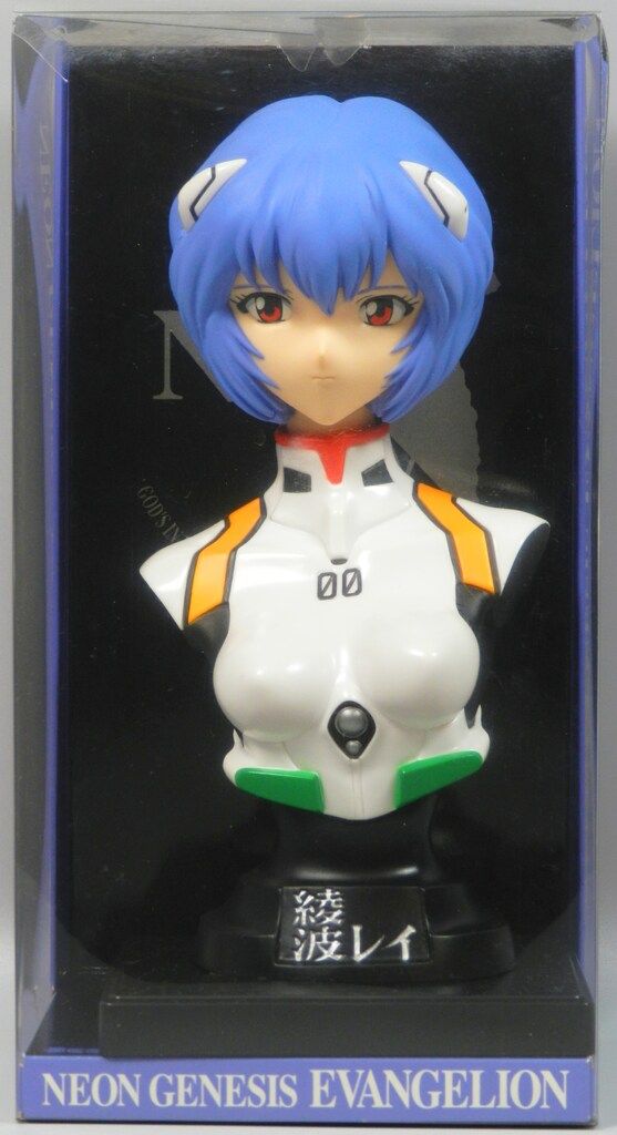 セガ/クルシマ 弐.伍分ノ壱 胸像シリーズ 綾波レイ プラグスーツ PVC