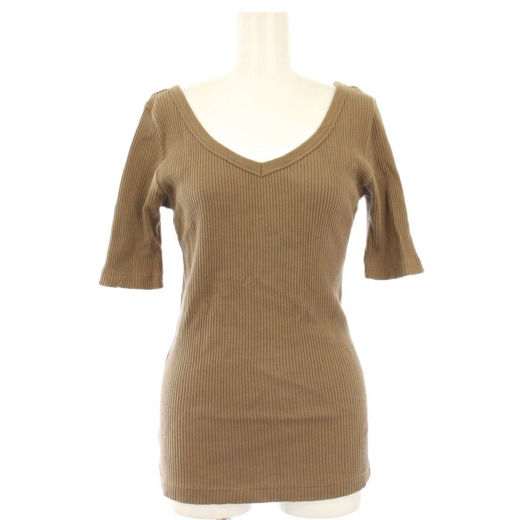 【ミューズ ドゥ ドゥーズィエムクラス】コットンリブニット MUSE de Deuxieme Classe｜ミューズ ドゥ ドゥーズィエム クラス