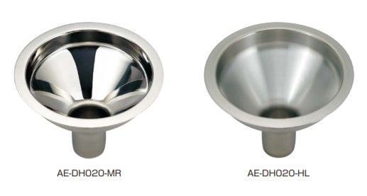 SUGATSUNE スガツネ工業 ステンレス鋼製 飲み残し投入口 AE-DH型 210-022-106 AE-DH020-MR | LAMP 取り付け 丸型 屑入れ ゴミ箱 投入口 洗面所 水回り トイレ コンビニ カフェ ダストボックス ダストシュート 分別
