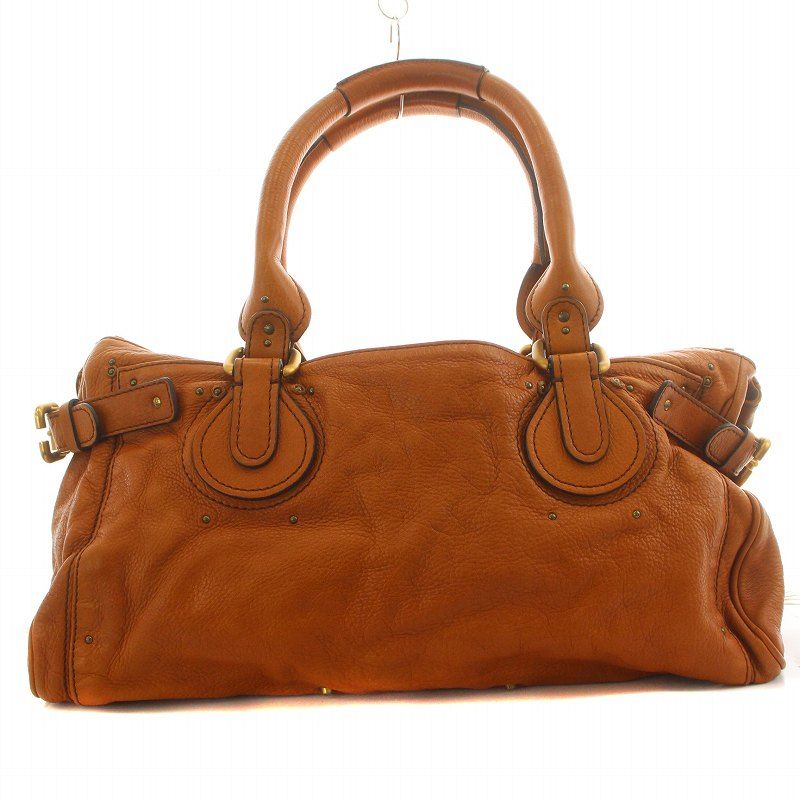 クロエ CHLOE PADDINGTON パディントン ラージ ハンドバッグ レザー