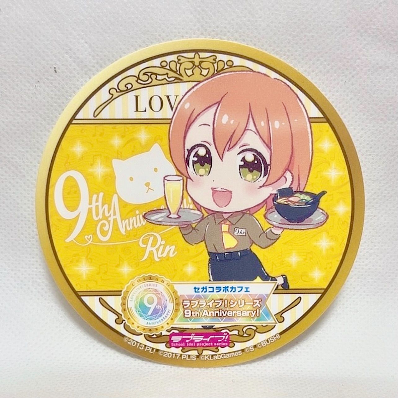 ラブライブ μ's 西野真姫 コースターセット ラブライブ μ´s 西野真姫