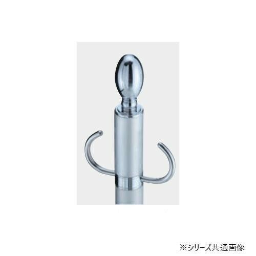 シロクマ フロアパーティションポール クローム 鏡面 FPP-0201