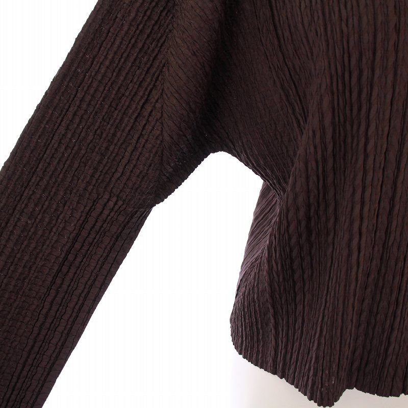 プリーツプリーズ PLEATS PLEASE イッセイミヤケ カーディガン
