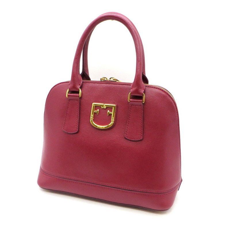 FURLA フルラ 2way ショルダーバッグ ファンタスティカ ドームバッグ ミニ S ハンドバッグ●