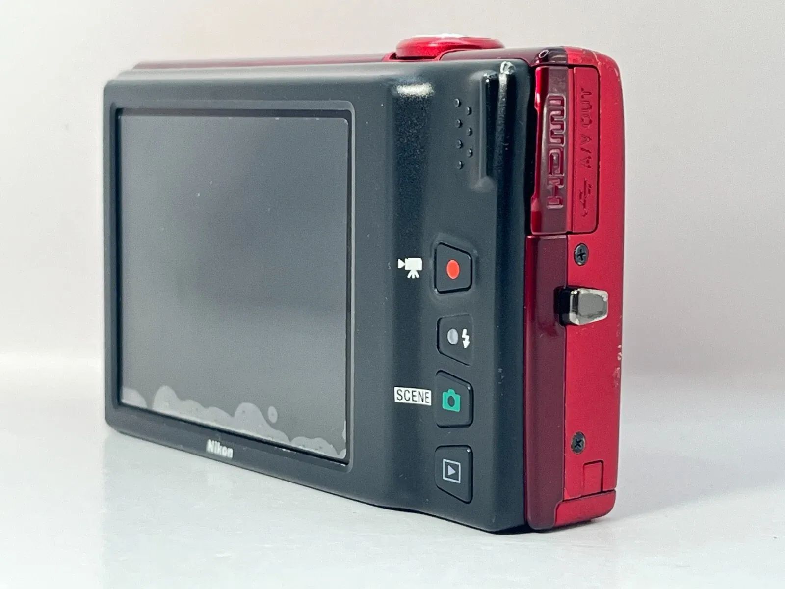 カメラ 【超美品】Nikonニコン COOLPIX クールピクス S6100 レッド