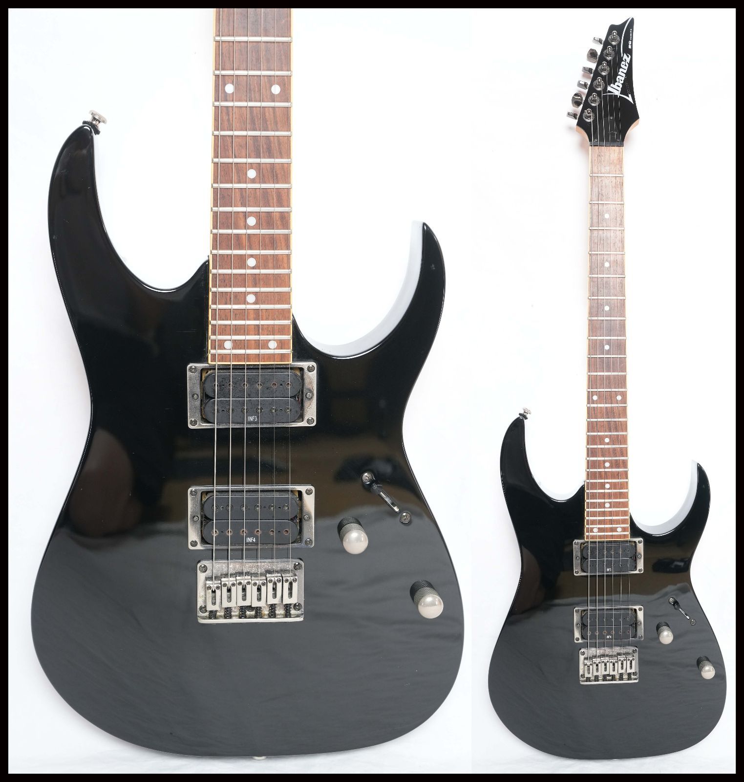 IBANEZ RG321MH BLACK ノントレモロ仕様 2006年製 ハードテイル