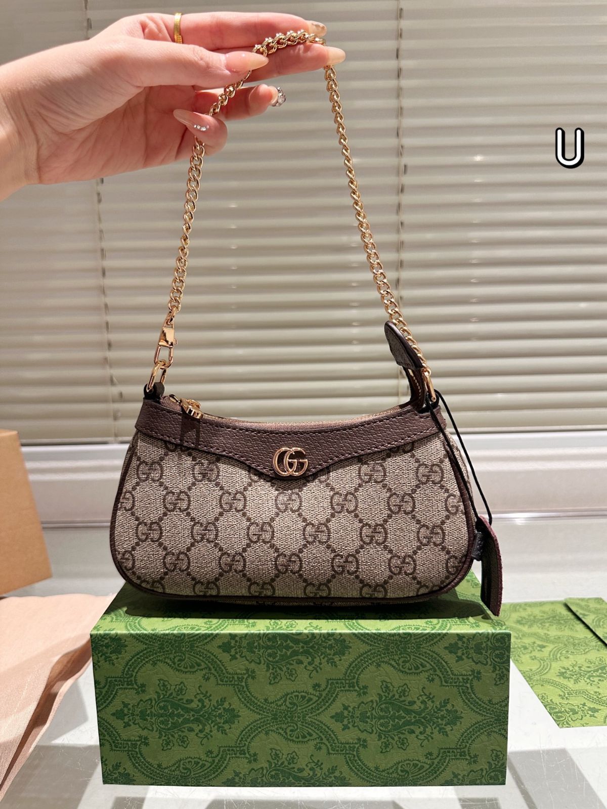 今日 Gucci Ophidia ミニマージャンバッグ 18×10cm -WTO輸入2
