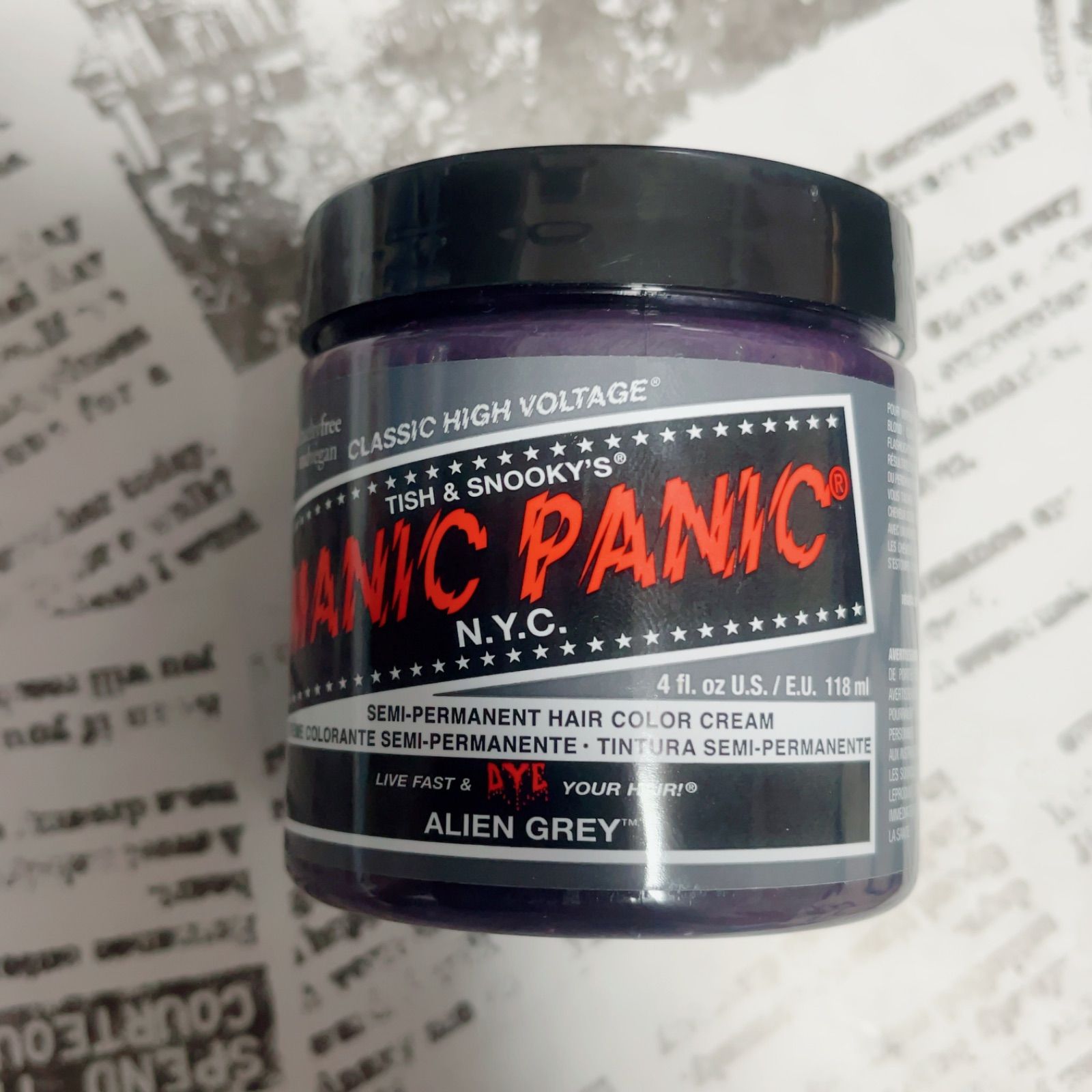 MANIC PANIC（マニックパニック）エイリアングレー 118ml カラー