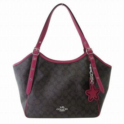 コーチ COACH 美品 メドウ ショルダーバッグ トートバッグ 肩掛け 
