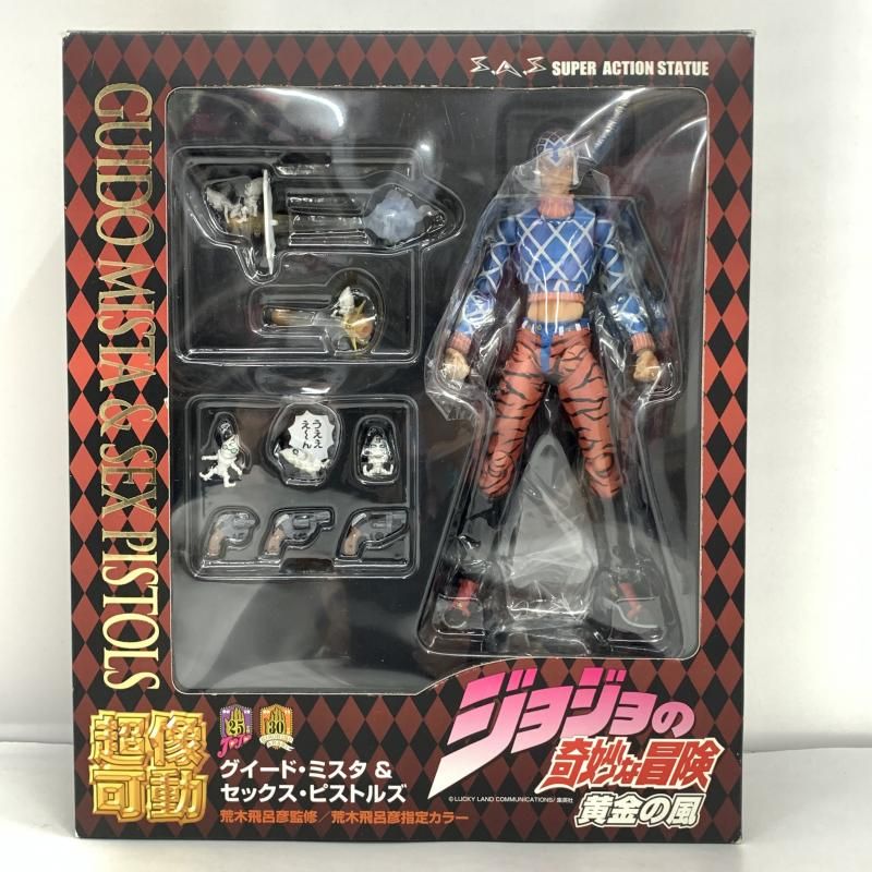 ☆ mafiart ジョジョフィギュア ジョルノ アバッキオ ミスタ フーゴ