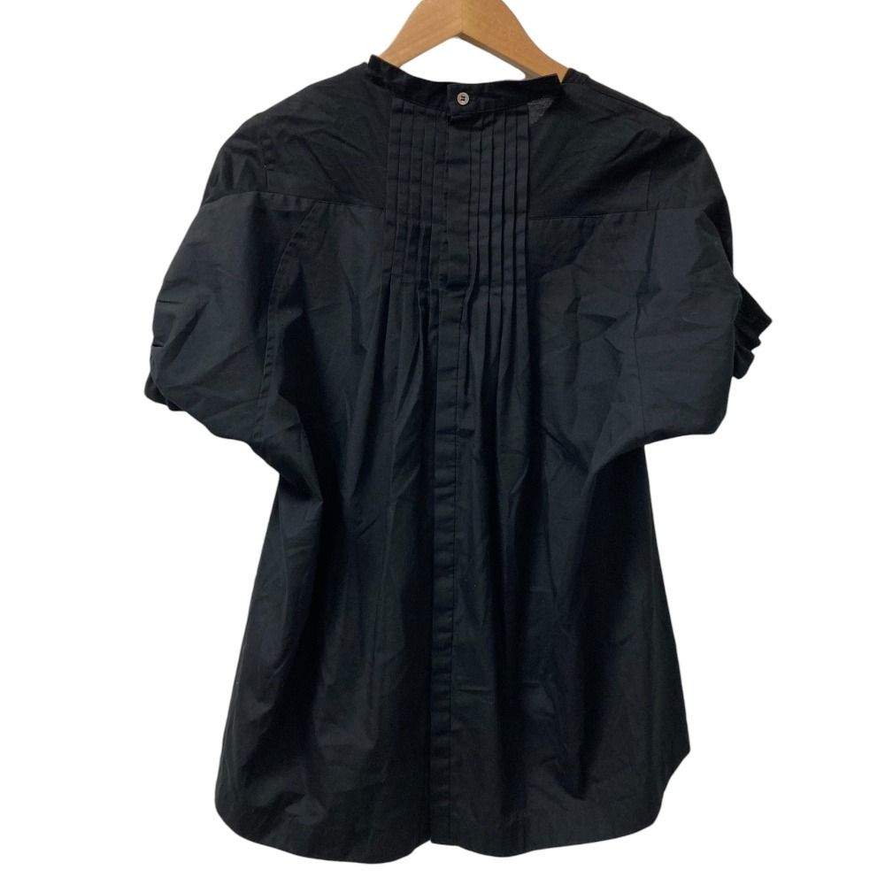 美品 sacai サカイ バックギャザードッキング 半袖 Tシャツ カットソー  