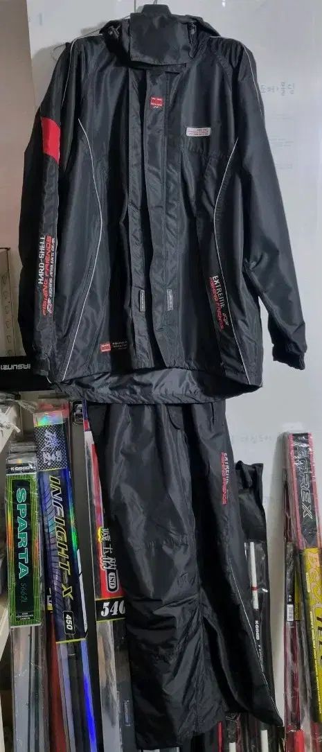 フィッシングスーツ 釣り仲間 春 秋用釣りウェア トップとボトムセット XXL