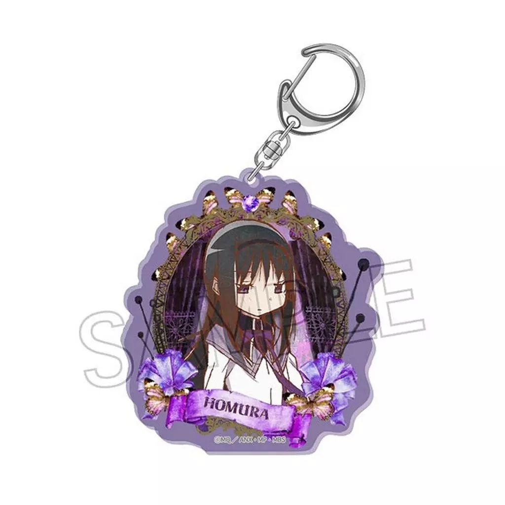 中古】キーホルダー 暁美ほむら ヴィンテージシリーズ アクリル