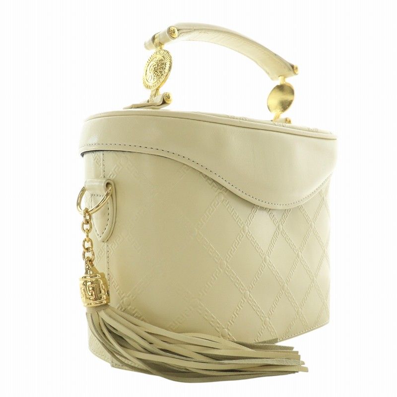 VERSACE ジャンニ・ヴェルサーチ のオーストリッチバニティ VERSACE