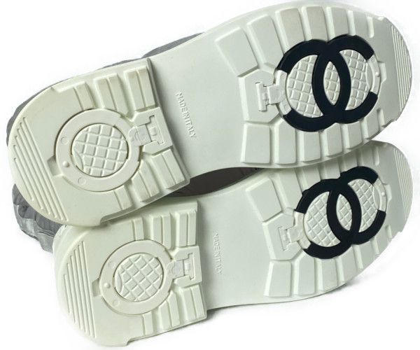 超美品＊CHANEL（シャネル）スノーブーツ IG33075 37 1/2 - メルカリ