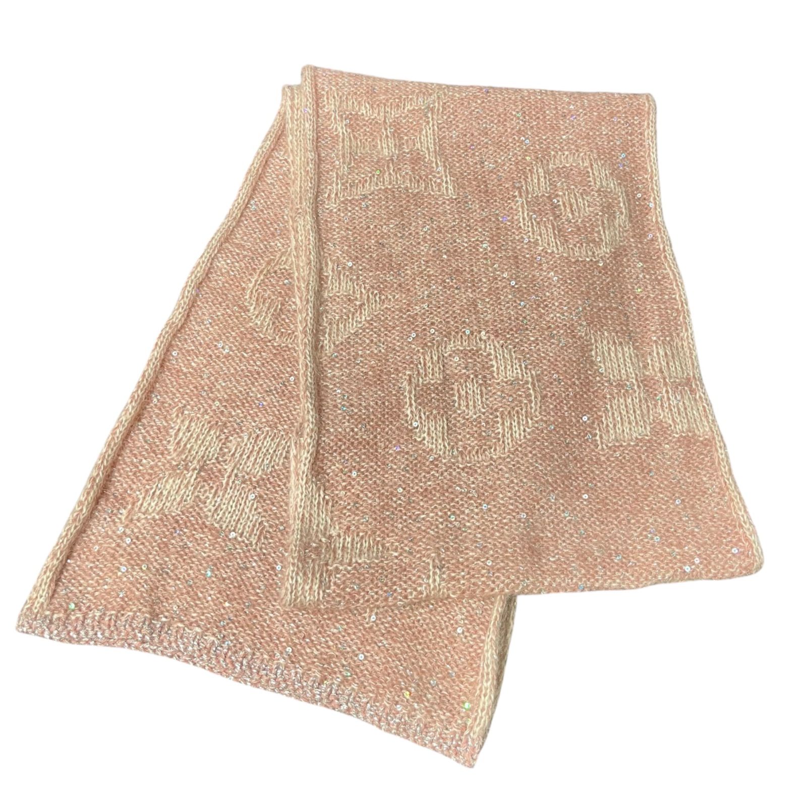 LOUIS VUITTON ルイヴィトン エシャルプ モノグラム グリッター