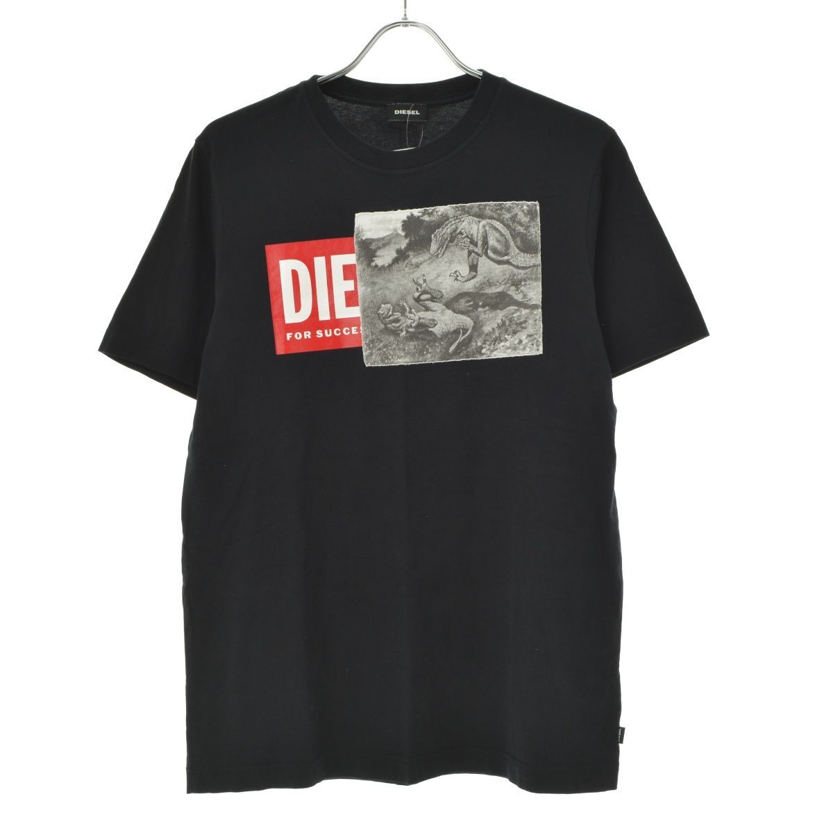 【DIESEL】恐竜プリント半袖Tシャツ