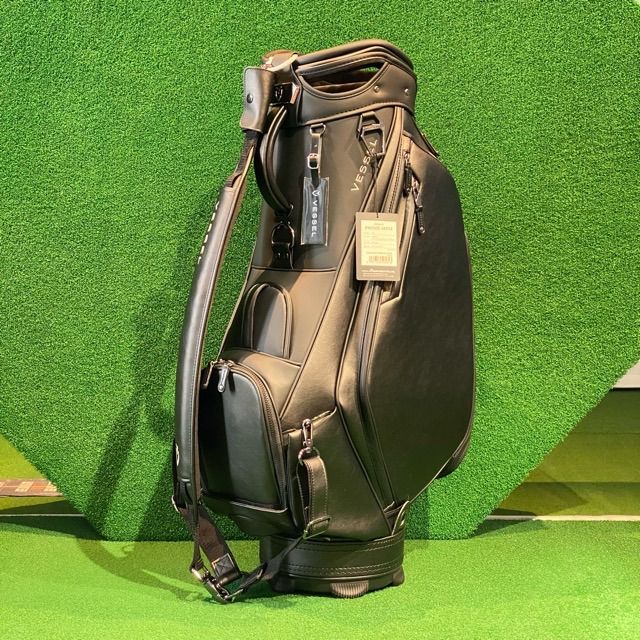 VESSEL - VESSEL PRIME キャディバッグ ブラック 新品・未使用 新品】VESSEL PRIME MINI プライム ミニ キャディバッグ
