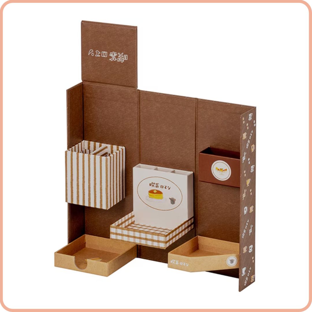 ナカバヤシ × 古川紙工 ライフスタイルツールボックス Mサイズ 喫茶