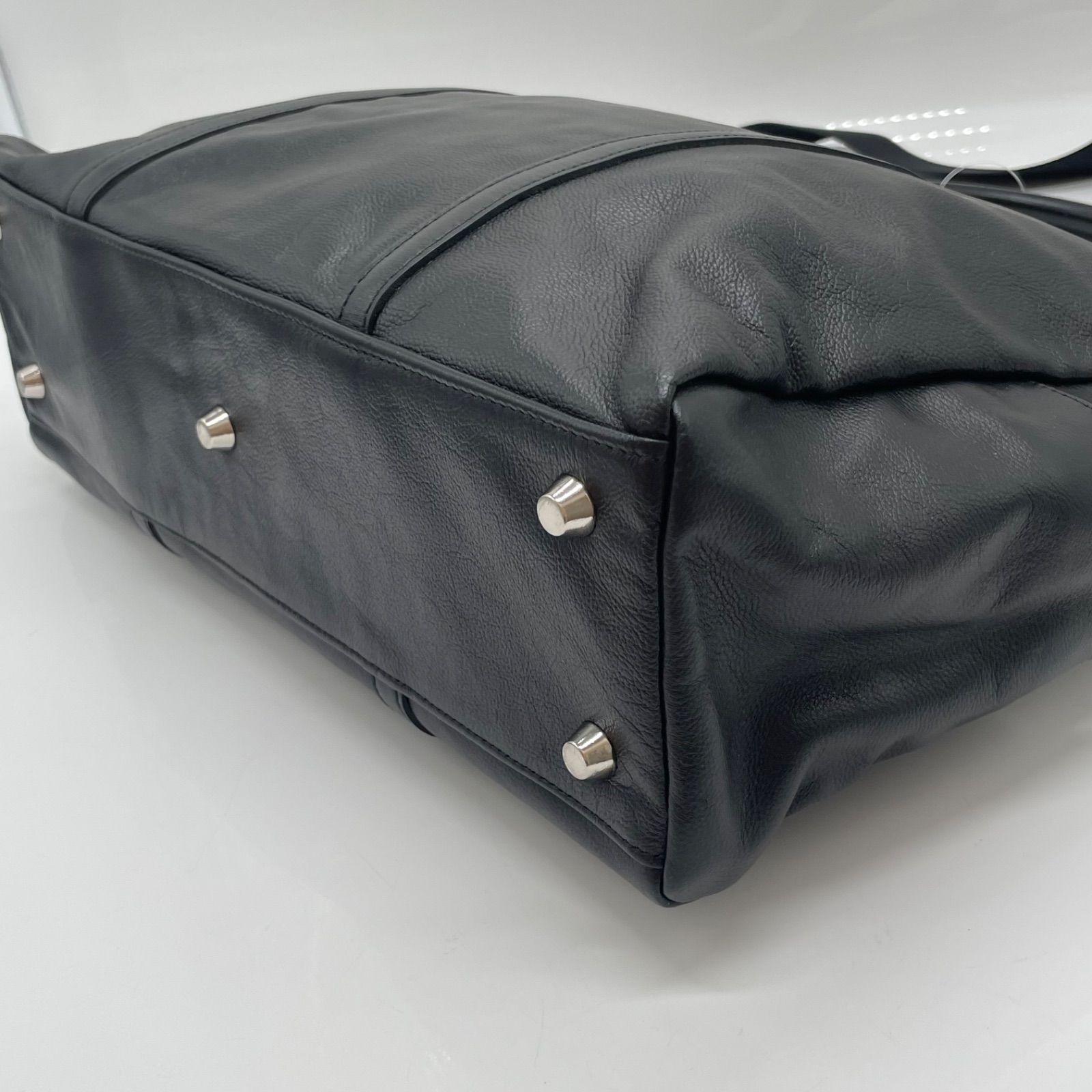 豊かな BN6480●ultima TOKYO ウルティマトーキョー ace.製 ビジネスバッグ ショルダーバッグ レザー ブラック 夏セール開催中。