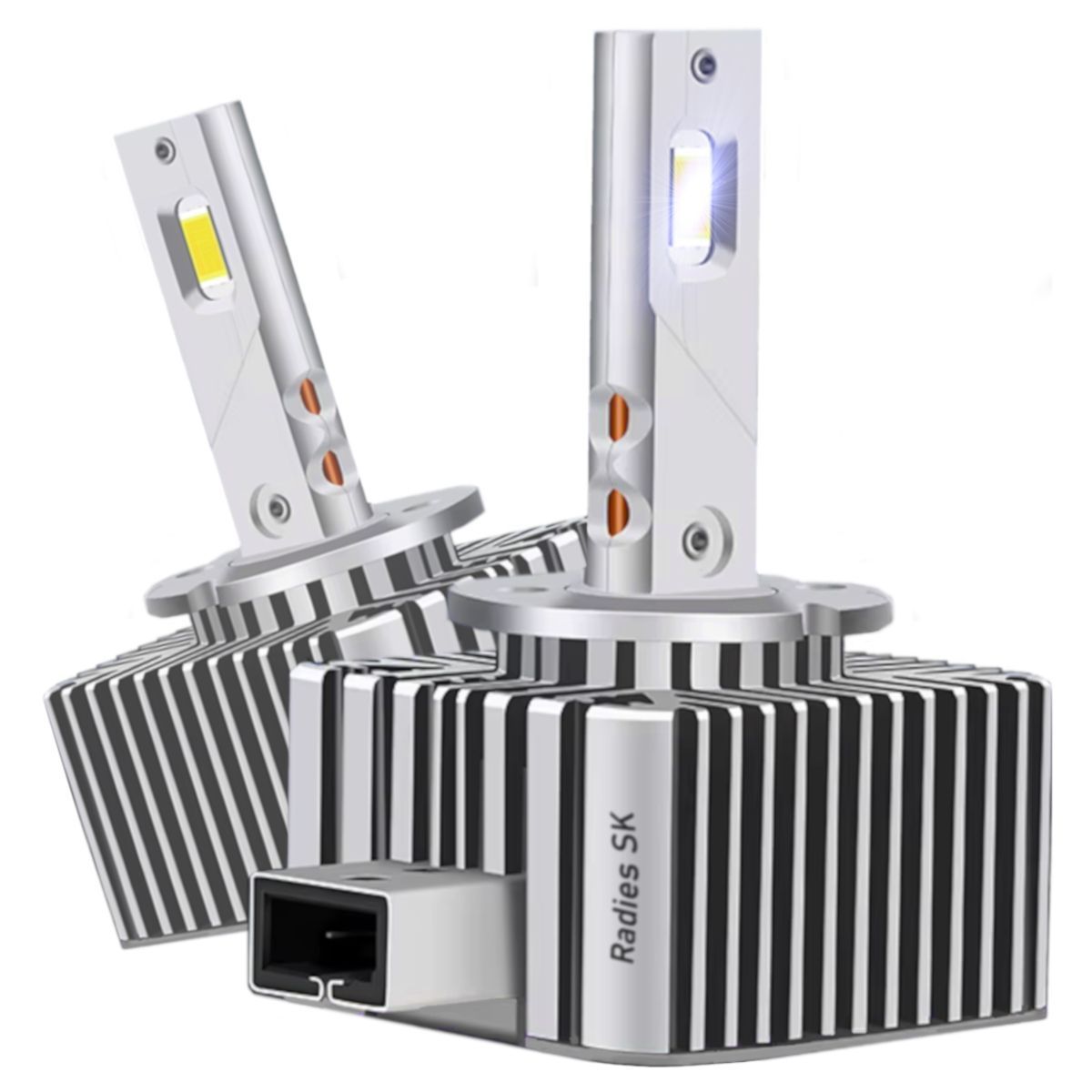 D1S LED ヘッドライト HIDバルブ D1R D1 純正HID車 HID LEDバルブ ポン付け 14000lm ベンツ アウディ BMW アルファロメオ ポルシェ フォルクスワーゲン ボルボ ミニクーパー シボレー ジャガーRadies SK