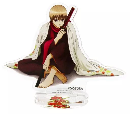 銀魂 ジャンプフェスタ限定 ビッグアクリルプレートキーホルダー