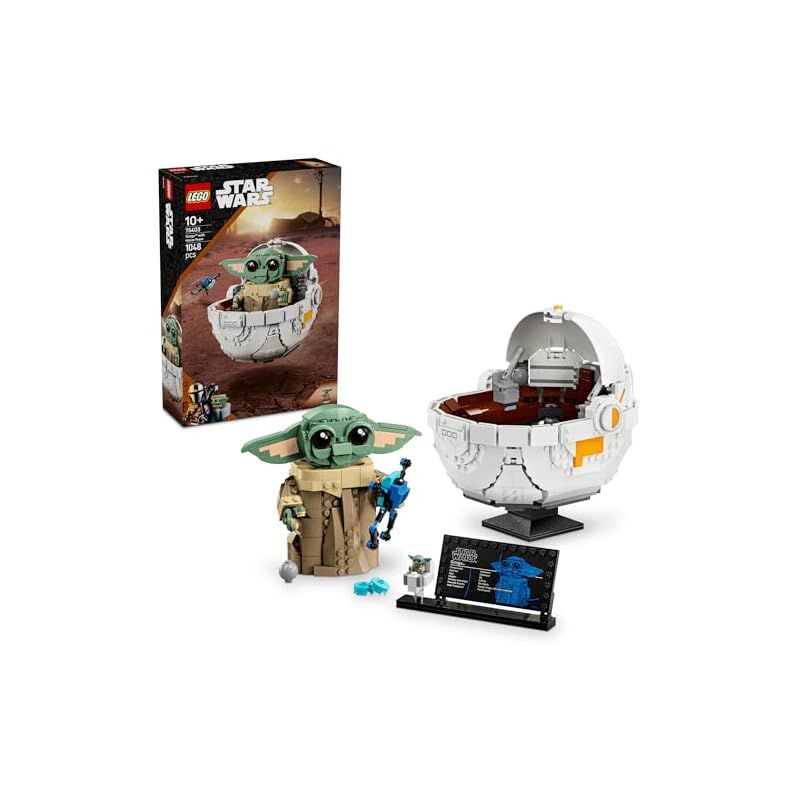 レゴ LEGO スター ウォーズ ホバープラムに乗ったグローグー おもちゃ 玩具 誕生日 プレゼント ブロック 男の子 女の子 子供 10歳 11歳 12歳 小学生 宇宙 1