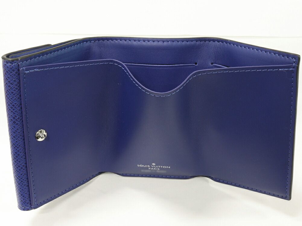 Louis Vuitton】美品ディスカバリー コンパクトウォレットブルー ✨超