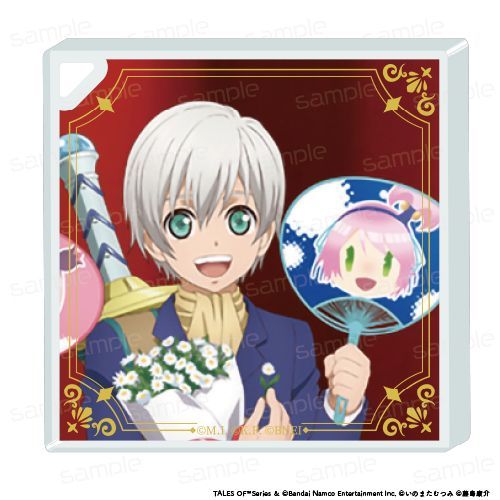 テイルズ アクリルスタンド 缶バッジ アクリルブロック ユーリ