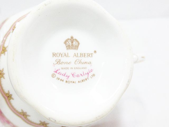 ROYAL ALBERT ロイヤル アルバート Bone China Lady Carlyle レディー