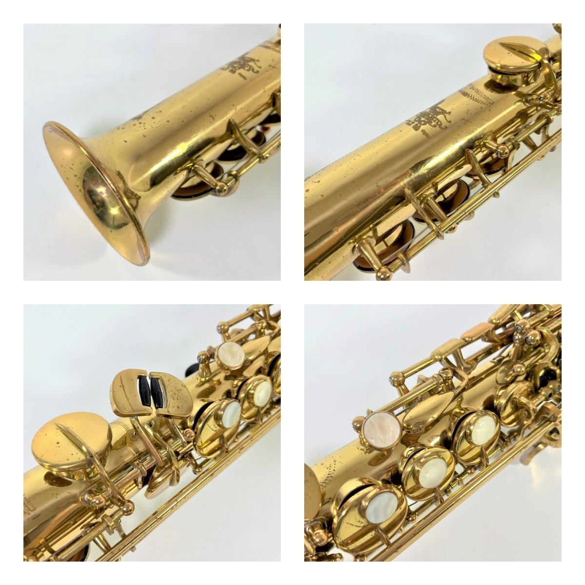 ジャンク品】 THE MARCATO SOPHIA SERIES マルカート ソプラノサックス 