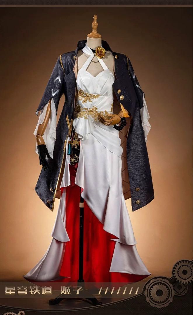 lardoo 崩壊スターレイル 姫子 コスプレ衣装 ウィッグ 靴追加可