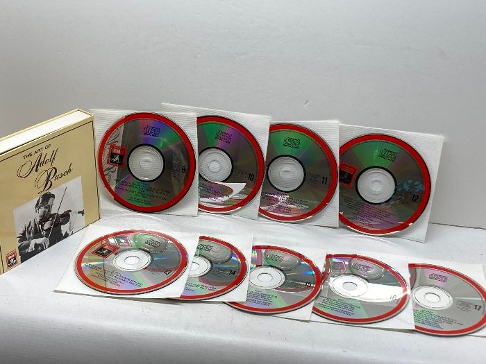 アドルフ・ブッシュの芸術 THE ART OF ADOLF BUSCH　17枚組 17CDBOX アドルフ・ブッシュの芸術 THE ART OF Adolf Busch 東芝