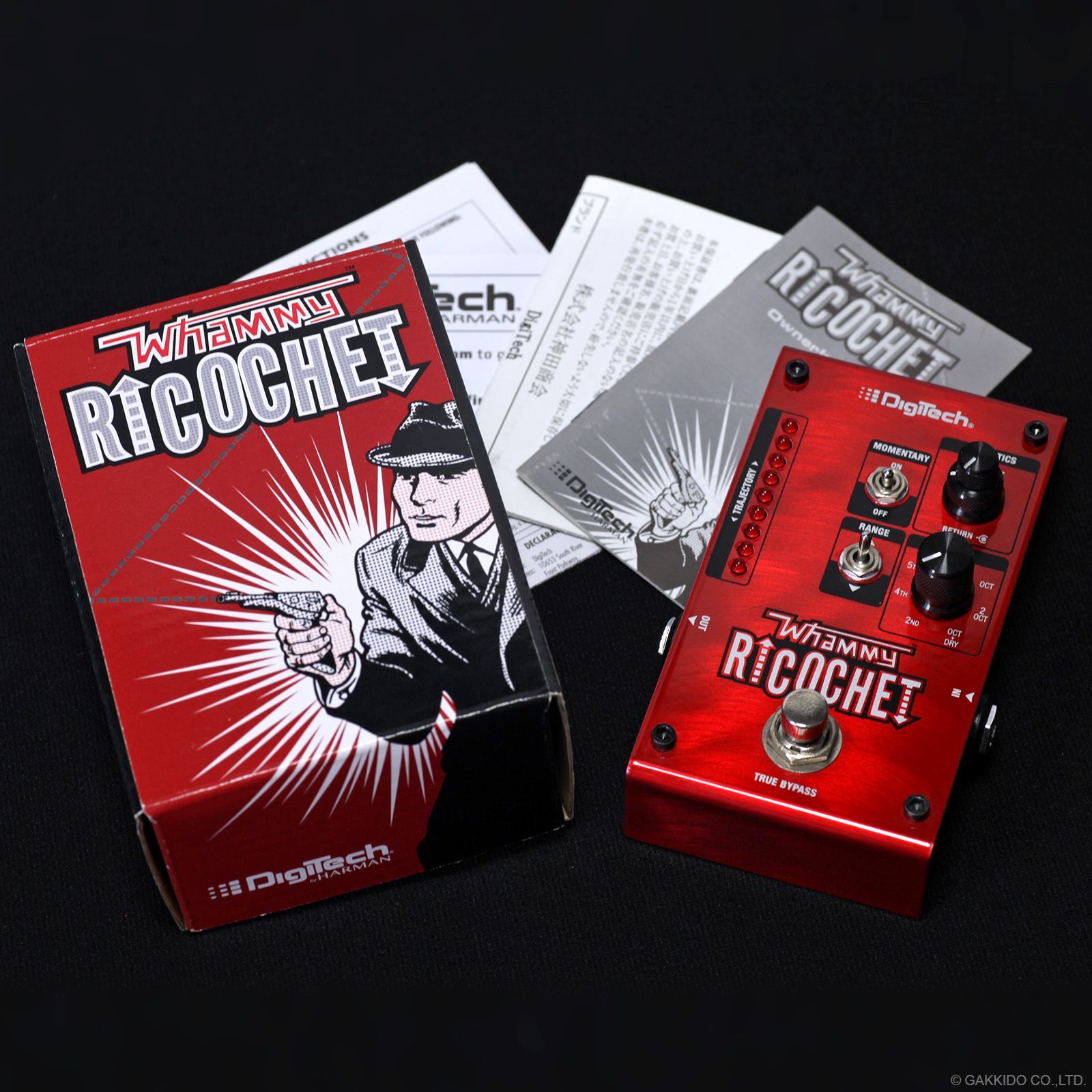 未使用品 DIGITECH Whammy Ricochet ワーミー リコシェ DigiTechWhammy Ricochet《ワーミーペダル》【Webショップ限定