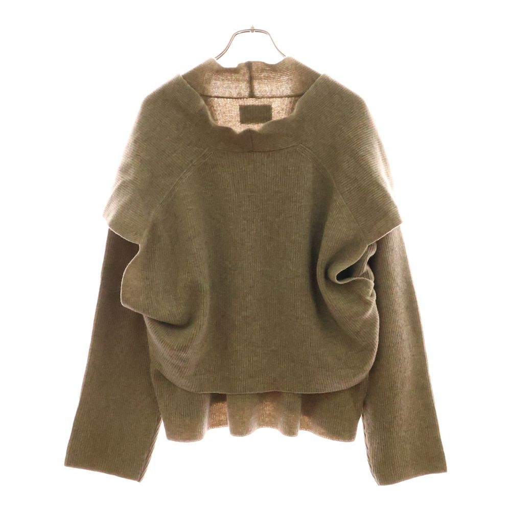 Stein (シュタイン) 19AW LAY DEEP V NECK KNIT LS レイ ウール