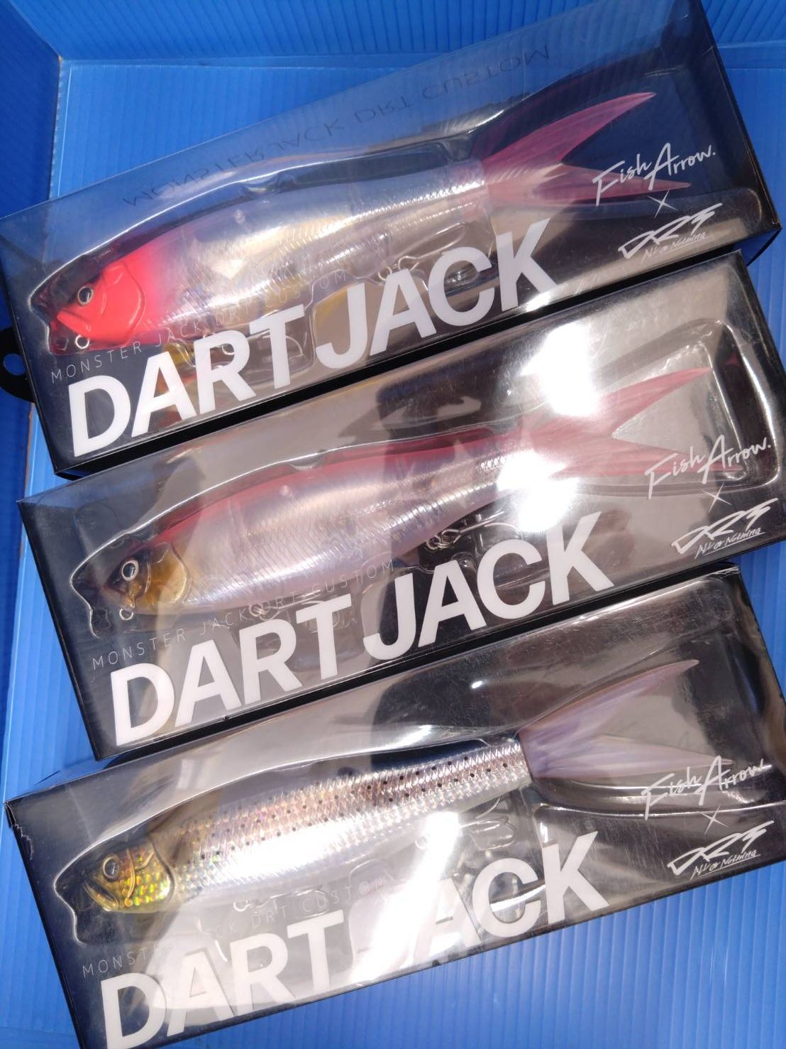 DRT × Fish Arrow ダートジャック 3個セット Fish Arrow × DRT / フィッシュアロー × ディーアールティー