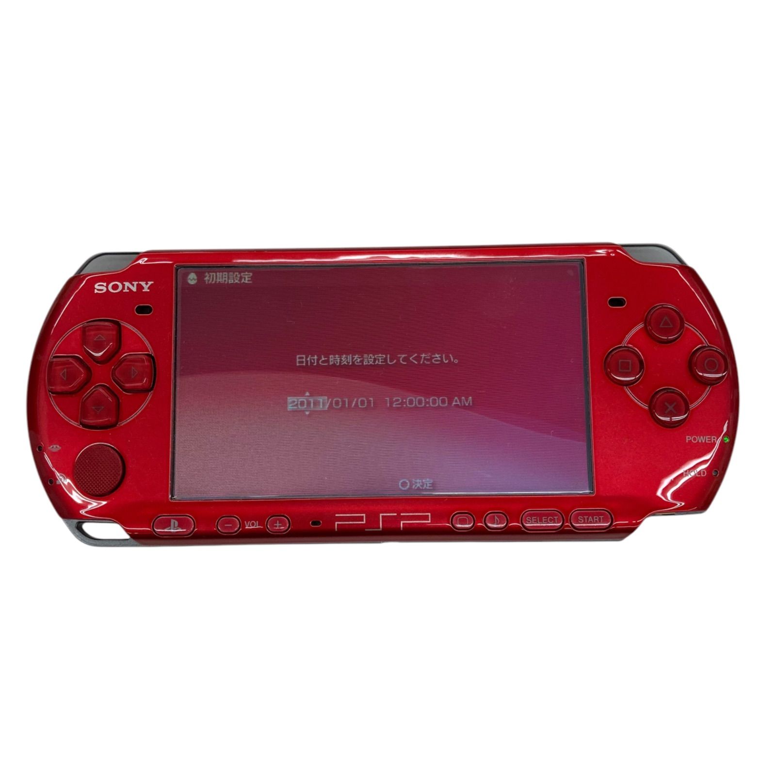 PSP-3000 レッド（186000 現状品 SONY PlayStation PSP3000