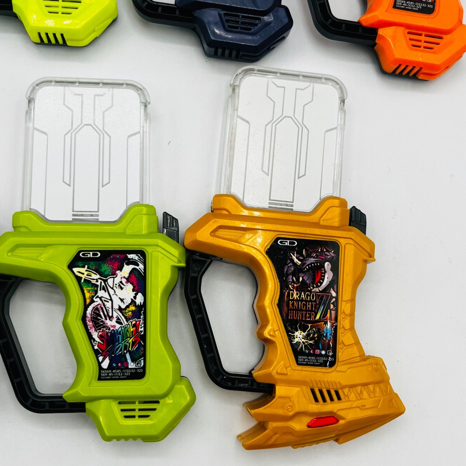 全てDX版・メイン5ライダー分】 DXライダーガシャットケース DX