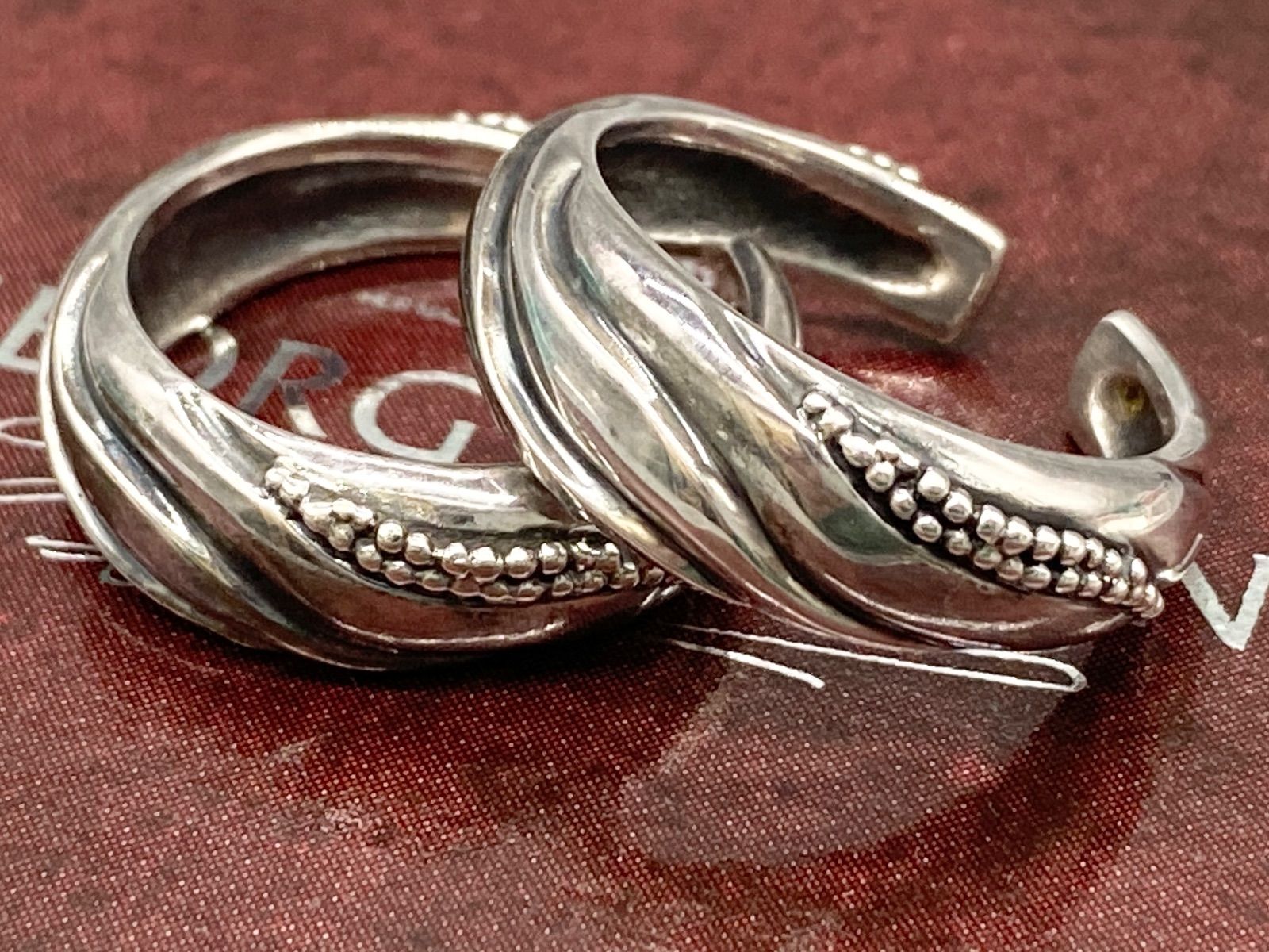 Georg Jensen ジョージジェンセン イヤーカフ 364 AG925 ヴィンテージ