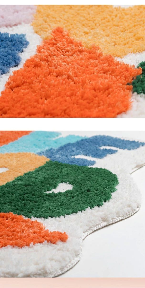 新品☆185×185cm♪日本製♪おしゃれなタフトラグ♪キリムデザイン〇B390 新品☆185×185cm♪日本製♪おしゃれなタフトラグ♪キリムデザイン〇