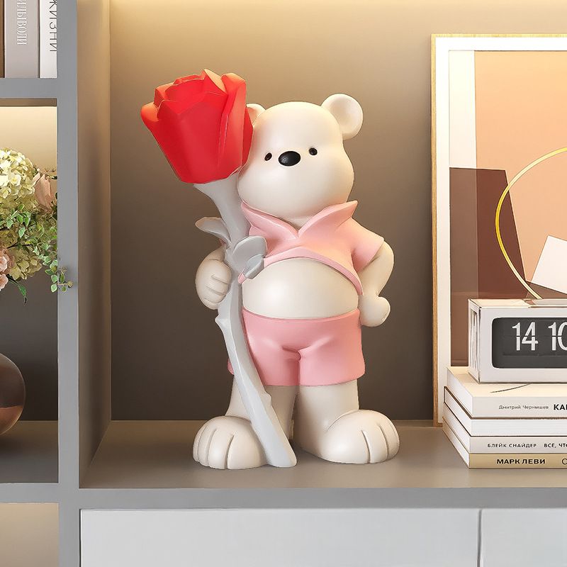 くま　熊　ベア　フィギュア　置物　インテリア　工芸品　美術品　A3080 くま熊ベアフィギュア置物インテリア工芸品美術品A3080