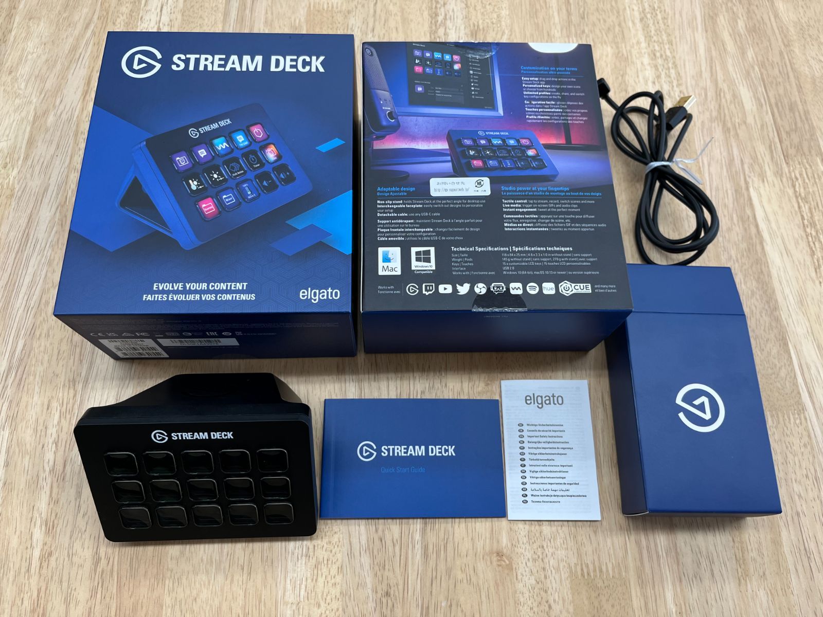 ショートカットキーボード elgato Stream Deck MK.2 エキスパート藤沢