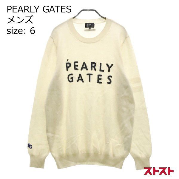PEARLY GATES パーリーゲイツ カシミヤ ニットセーター ベージュ系 6