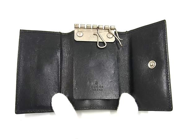 GUCCI グッチ シェリーライン GG柄 GGキャンバス×レザー 6連 キー