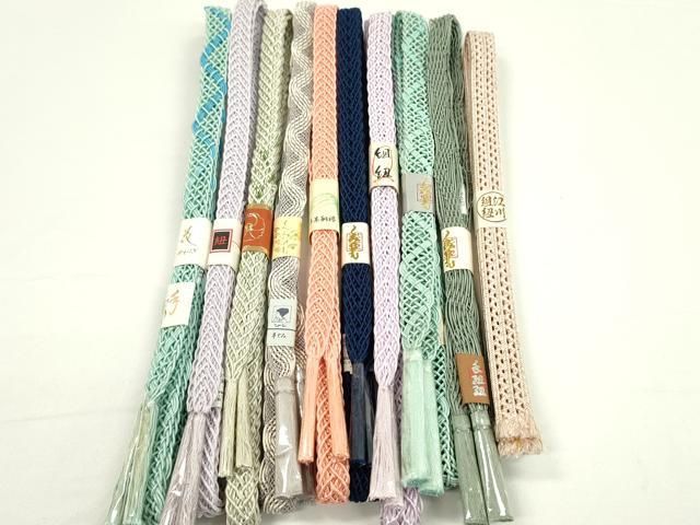 平和屋本店 夏物 和装小物 帯締め10本セット CXAA0349s5