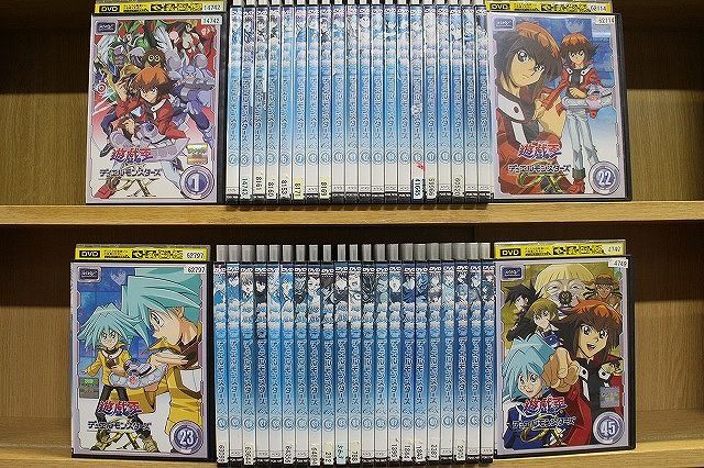 新品本物 遊戯王 デュエルモンスターズ GX DVD全45巻 アニメ