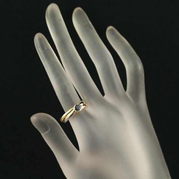 カルティエ　トリニティリング　XL　LM 53 K18YG/WG/PG Cartier カルティエ トリニティリング スリーカラー LM 53号