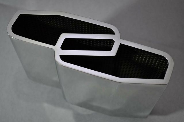 マフラーカッター 205Φ×75Φ スクエア 送料込み