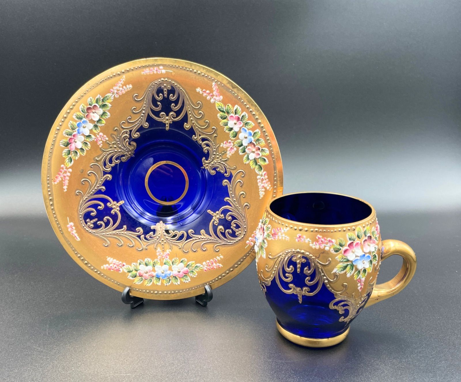 Moser モーゼル グラス ブルー Moser モーゼル クリスタル