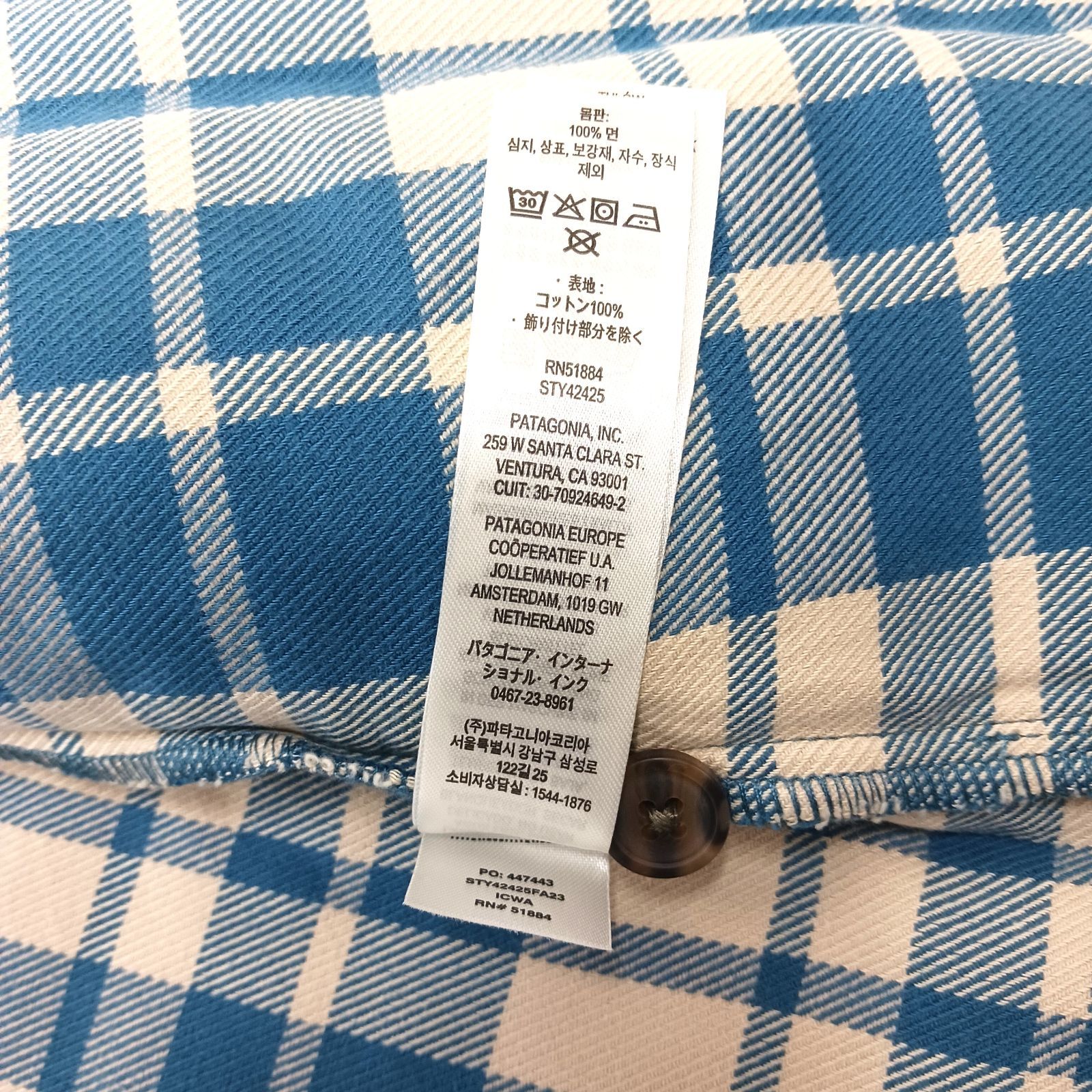ほぼ未使用】 Patagonia パタゴニア ヘビーウェイト フランネル